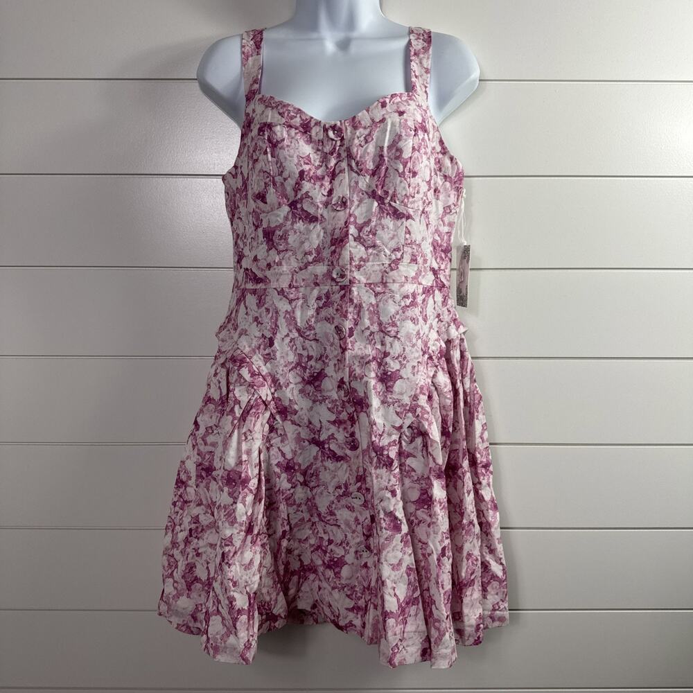 Tuckernuck White and Pink Printed Sundress